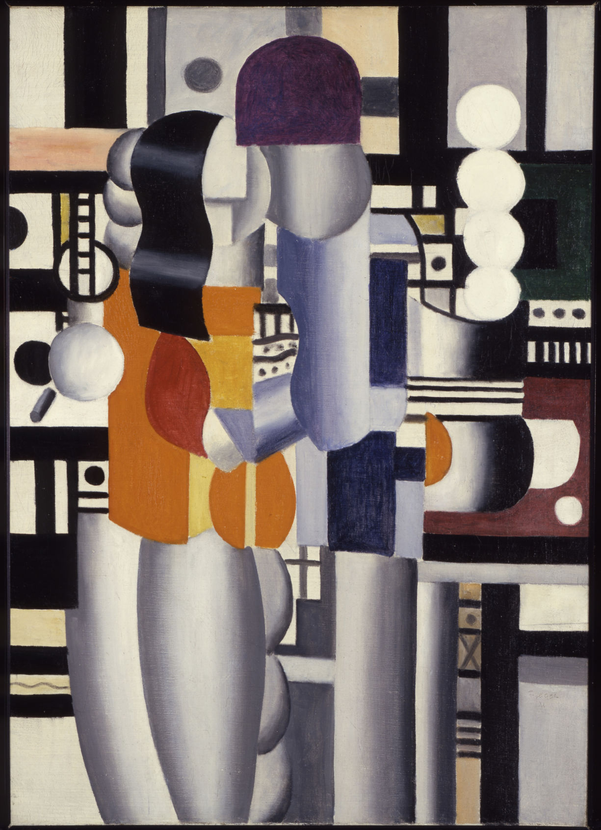"Man and Woman" by Fernand Léger